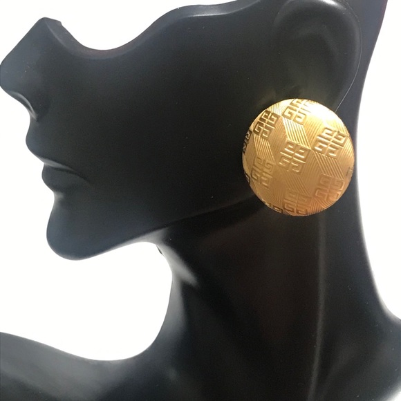 Givenchy like earrings- no stamp - Picture 2 of 4